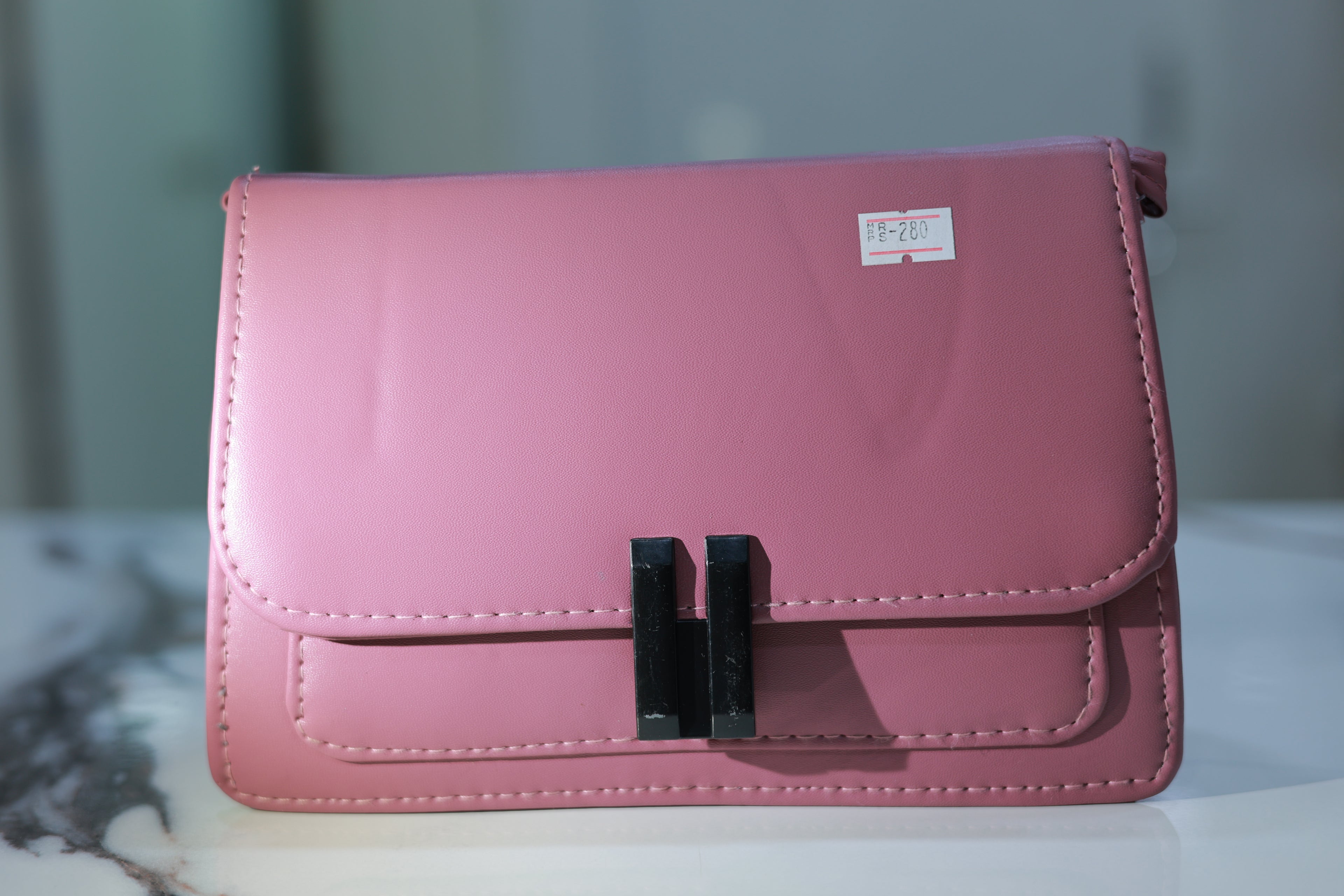 PINK HAND BAG FOR LADIES