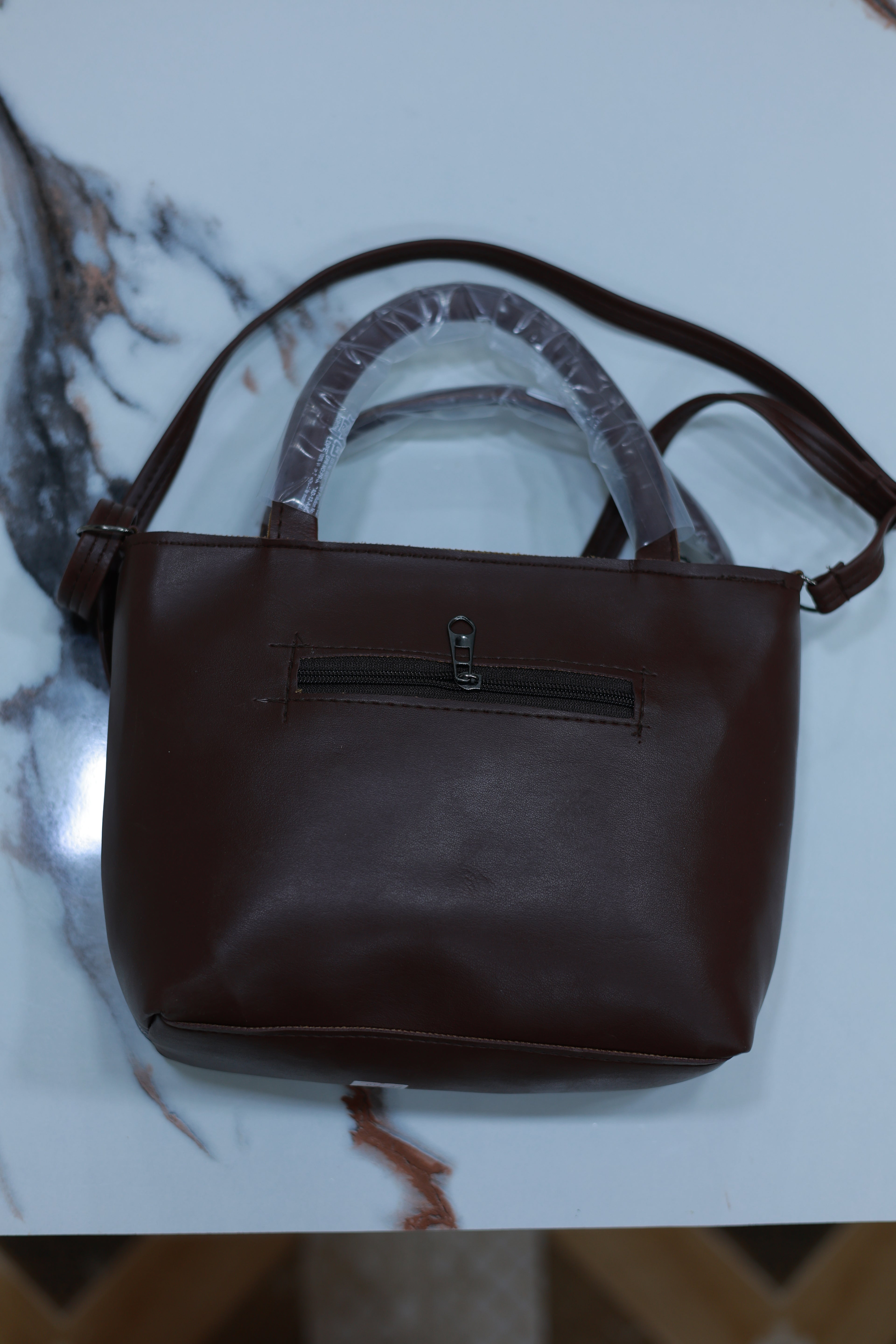 LEATHER BROWN BAG