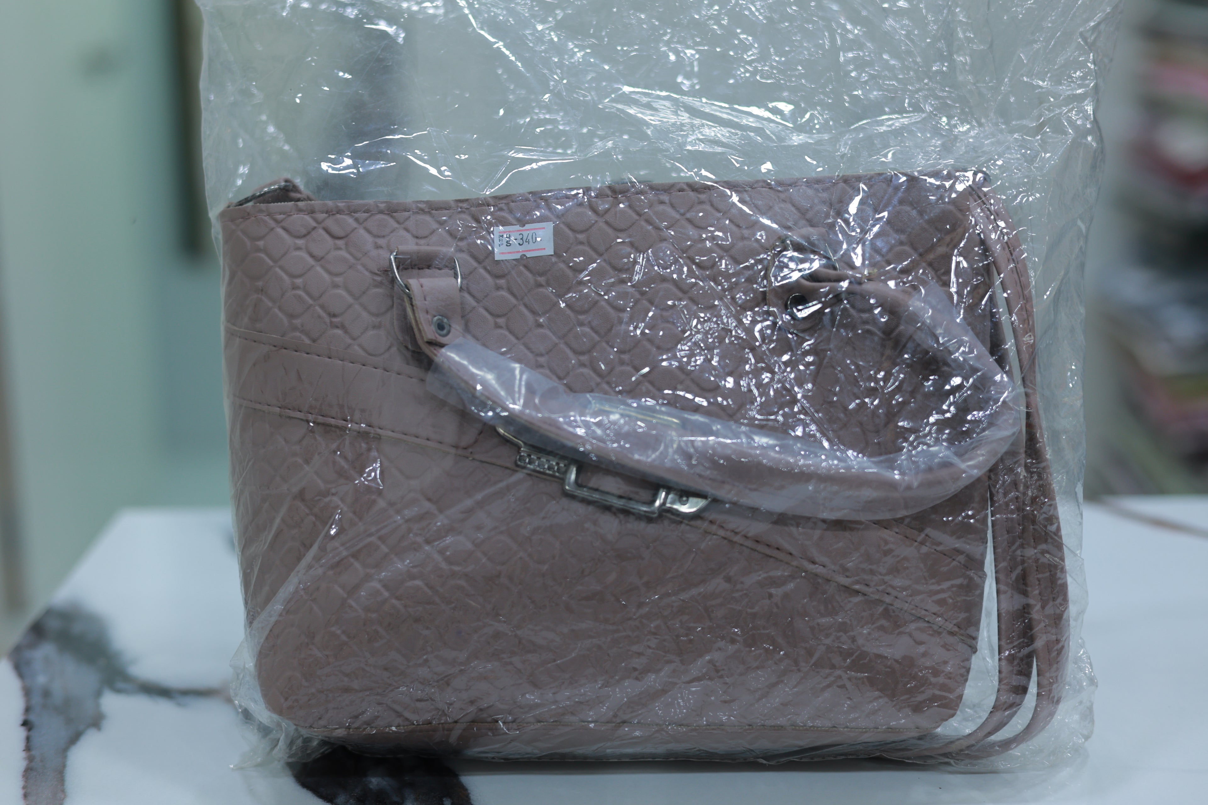 Pink bag purse for old ladies