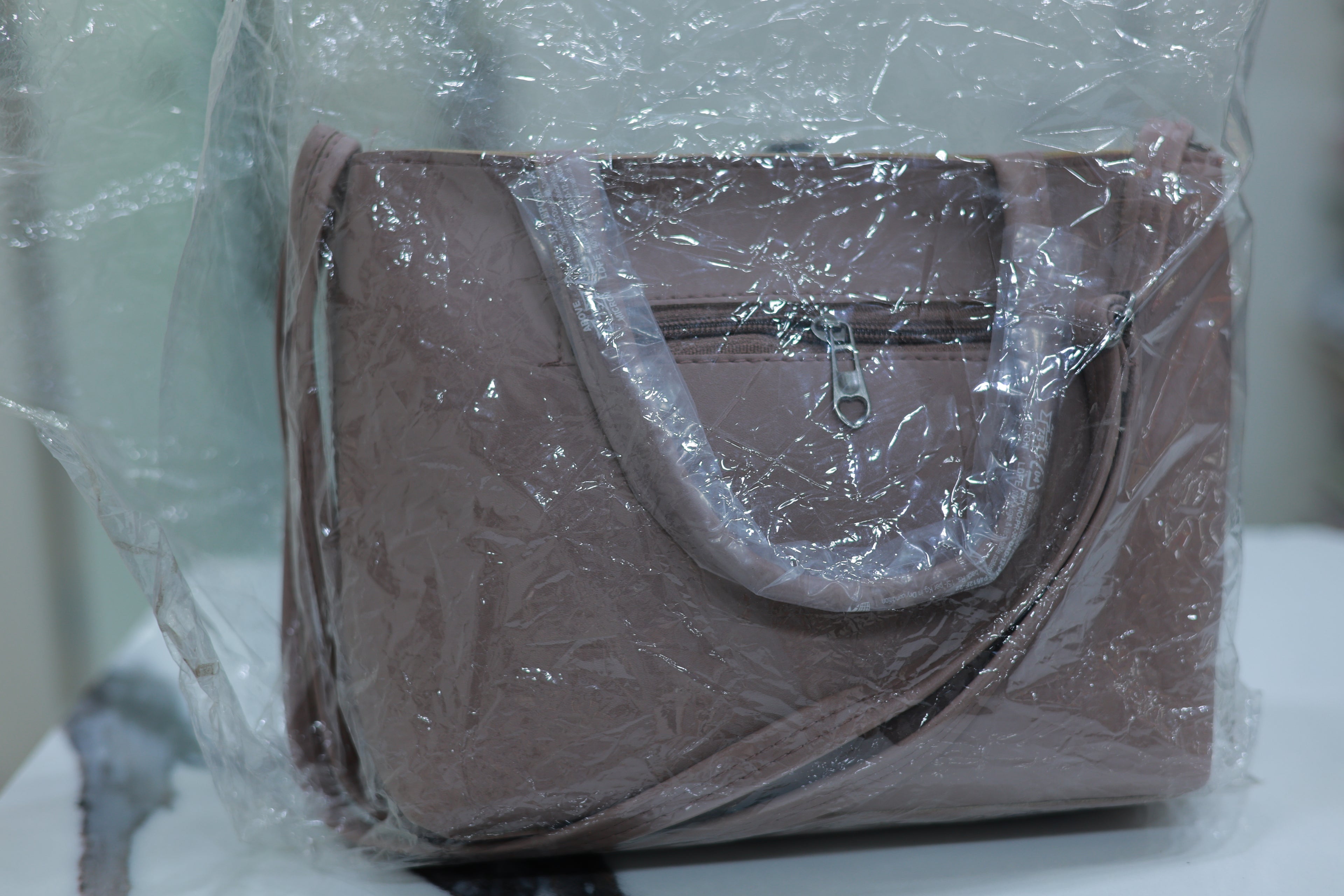 Pink bag purse for old ladies