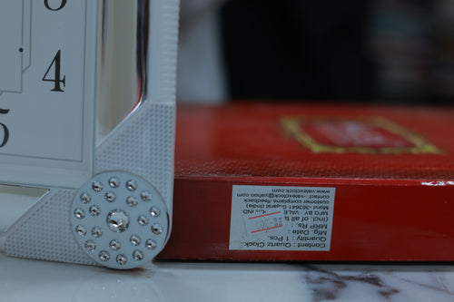 Attractive white wall watch