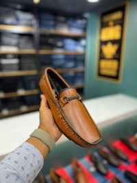 Haptic brown original Leather Lofer